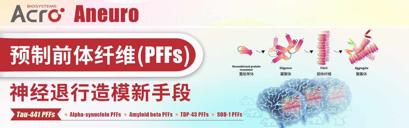 前体纤维原(PFFs)，神经退行造模新手段