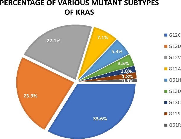 KRAS常见的突变类型