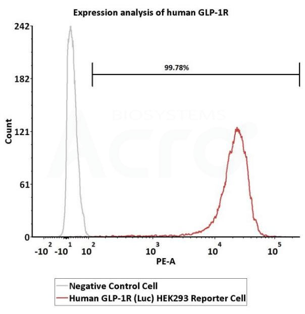 GLP-1R表达验证-FACS